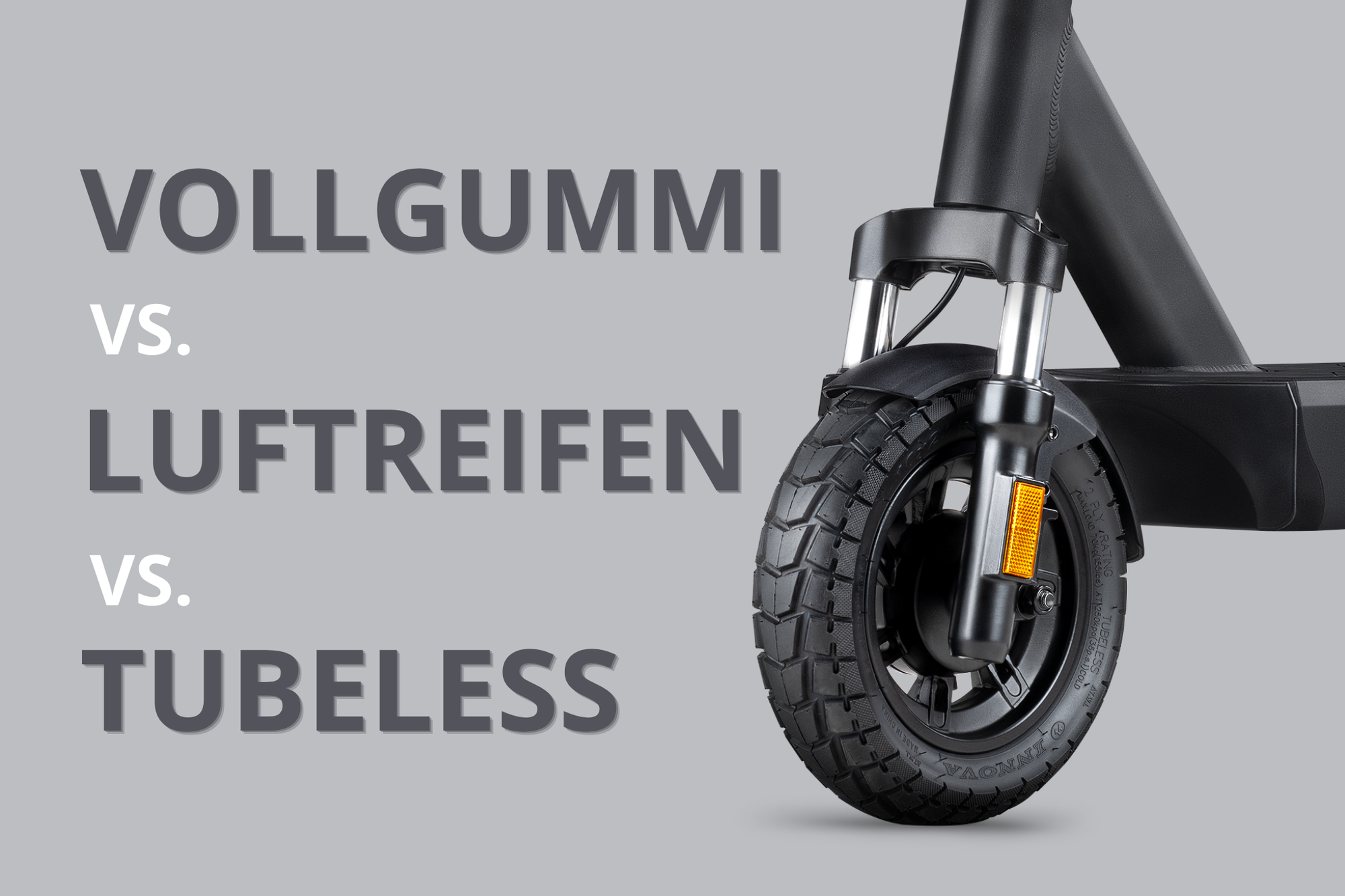E-Scooter Reifen im Vergleich
