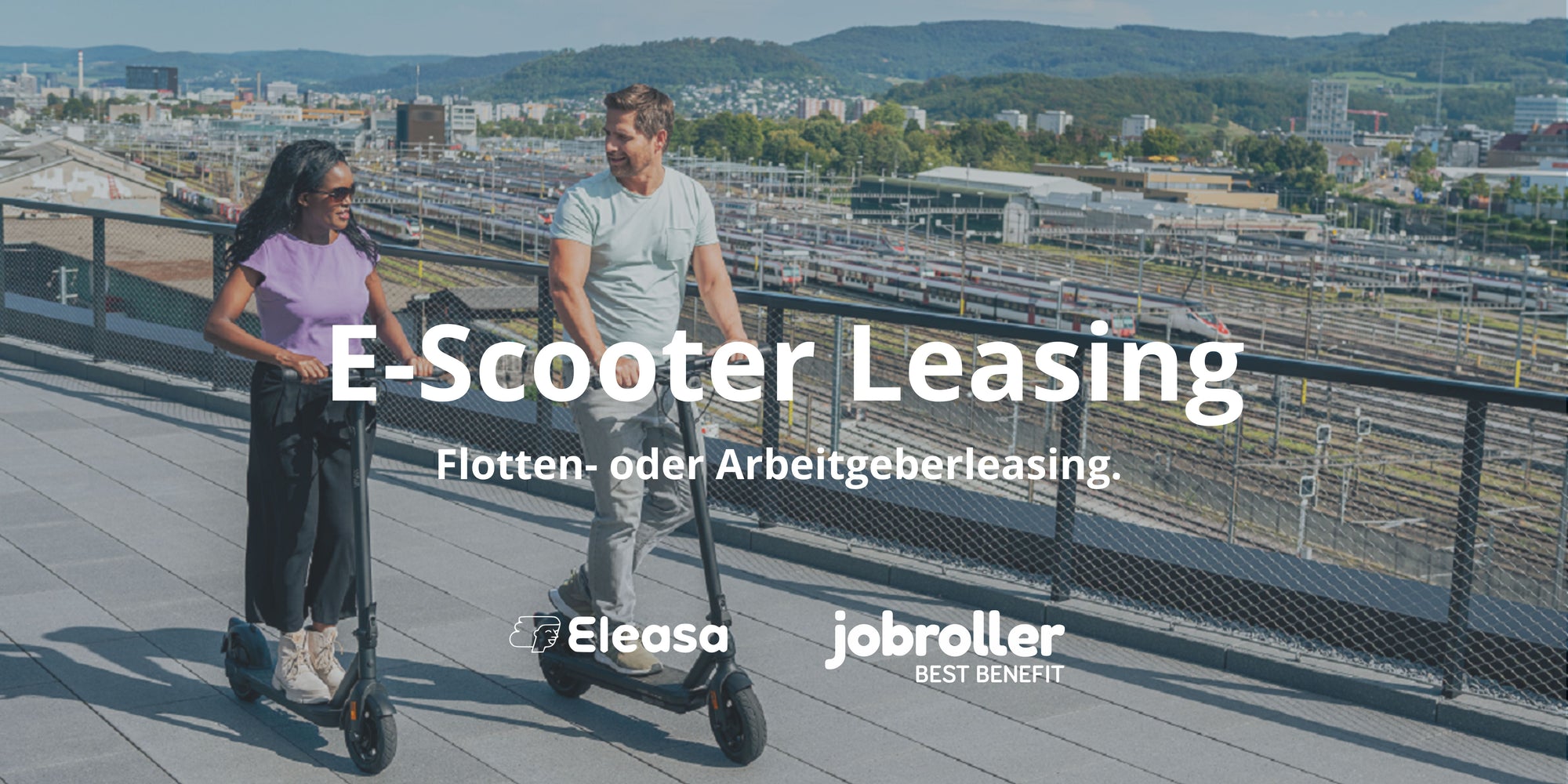 E-Scooter Leasing: Jetzt noch flexibler unterwegs!