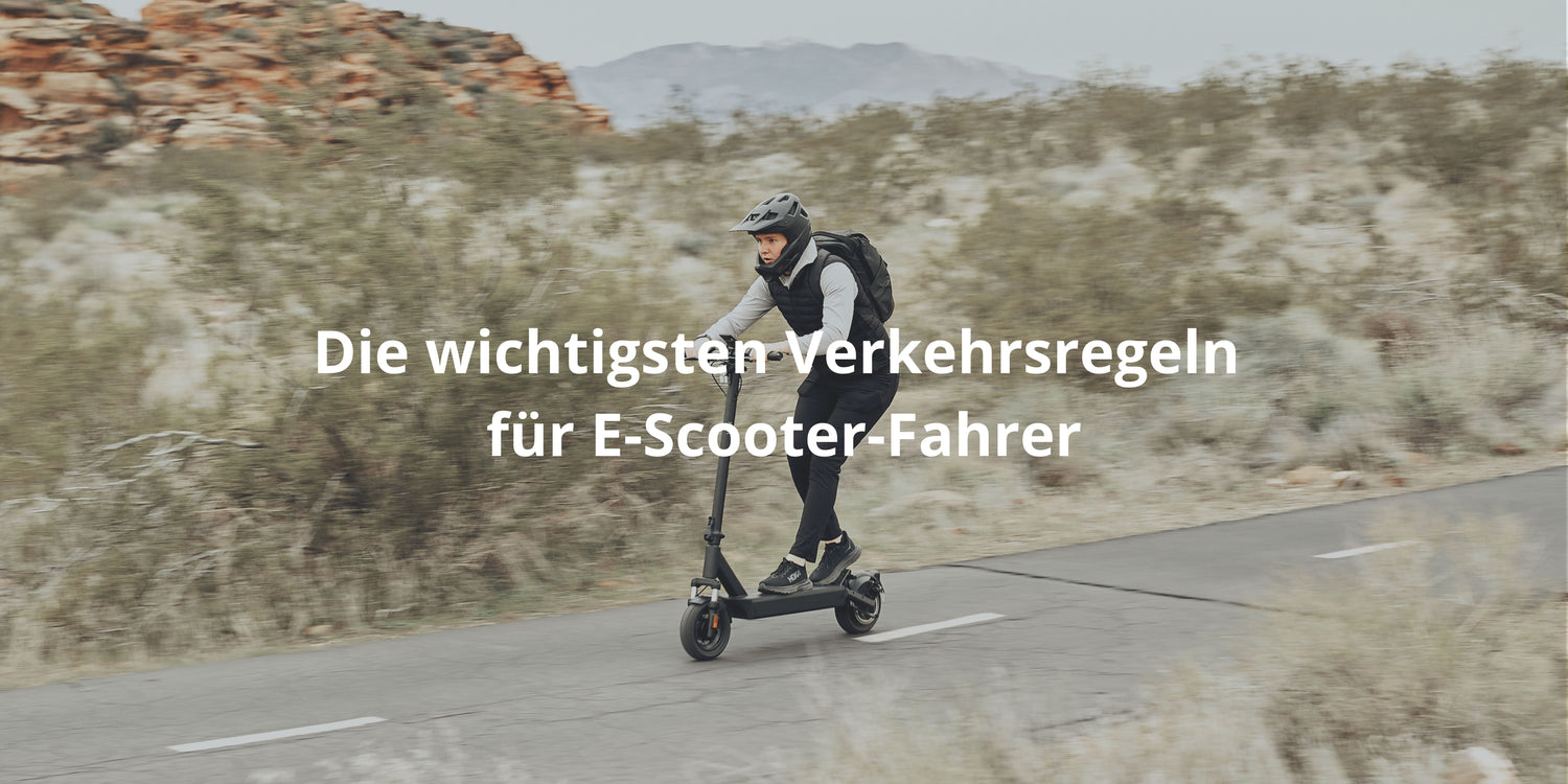 Die wichtigsten E-Scooter Regeln in Österreich