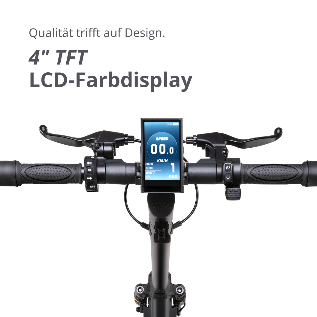 VMAX VX4 4 Zoll TFT LCD Farbdisplay