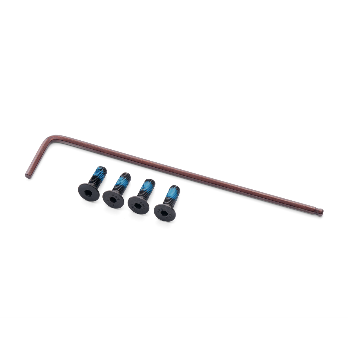 4 Schrauben & Inbusschlüssel