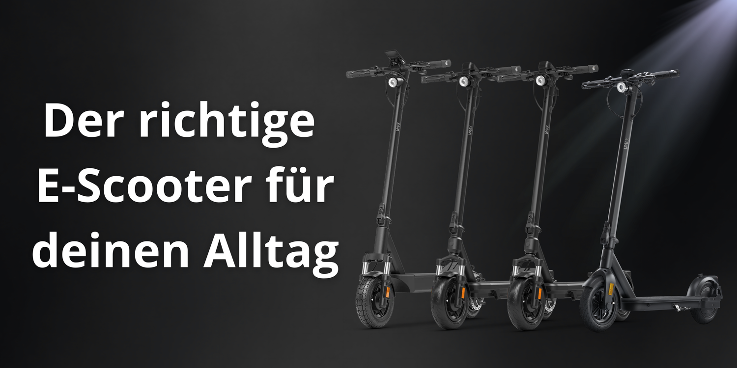 Der richtige E-Scooter für deinen Alltag