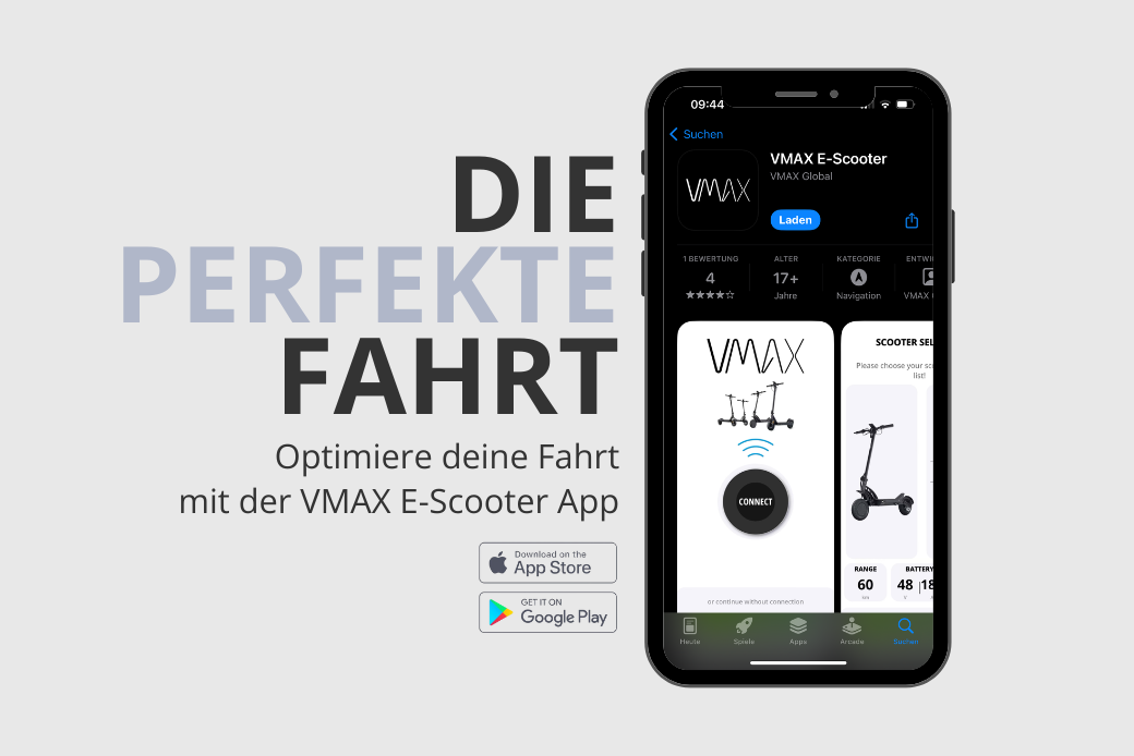 Die perfekte Fahrt: Optimiere deine Fahrt mit der VMAX E-Scooter App
