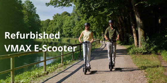 Refurbished VMAX E-Scooter – Nicht neu, aber genauso gut!