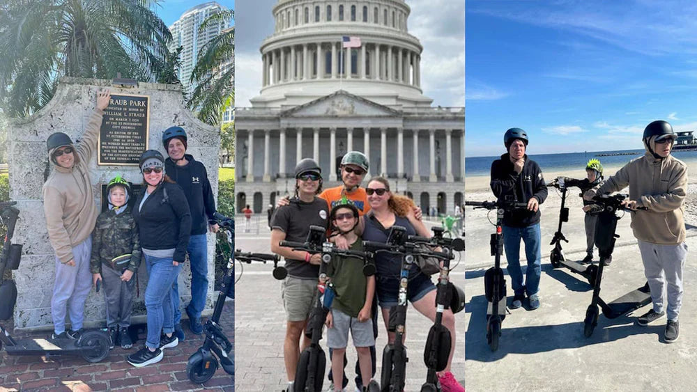 Wie VMAX E-Scooter das Leben einer amerikanischen Familie verändert haben