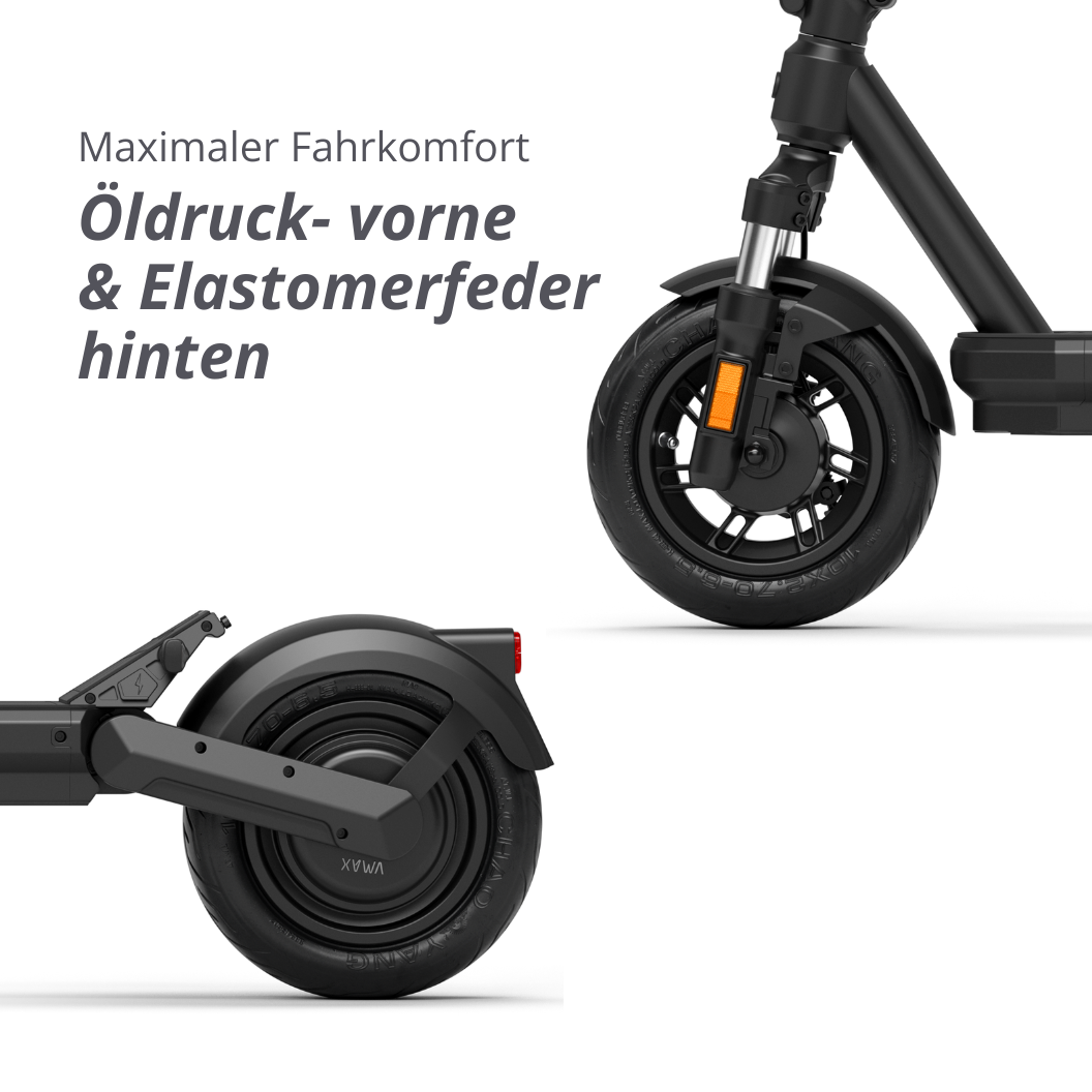 Elastomerfeder und Öldruckfeder