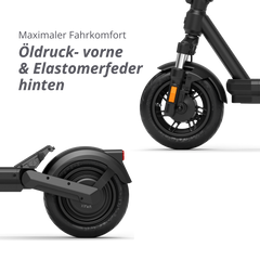 Elastomerfeder und Öldruckfeder