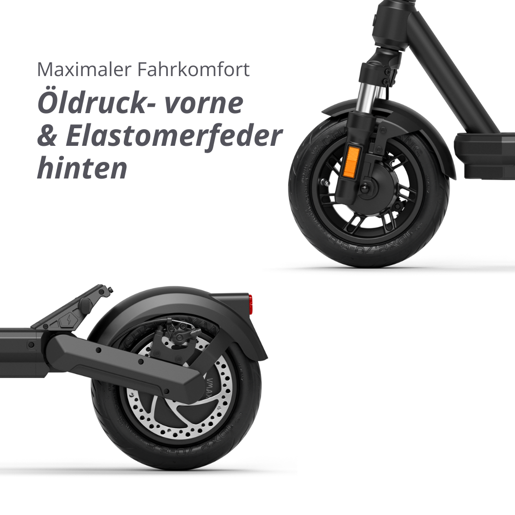 E-Scooter Federung