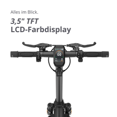 VMAX E-Scooter 3,5 Zoll TFT LCD-Farbdisplay