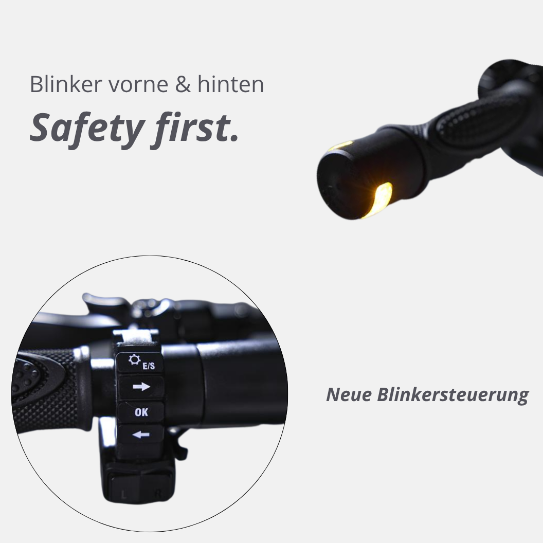 Bild der neuen E-Scooter Blinkersteuerung